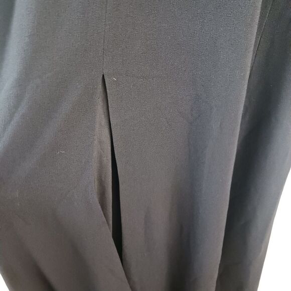 Dress the population Women's Black Iris High-Slit Evening Gown size XL - Picture 4 of 7